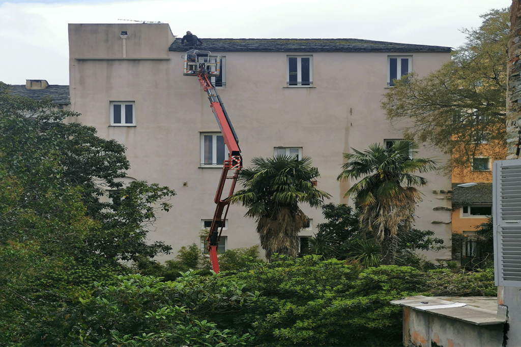 Intervention sur toiture